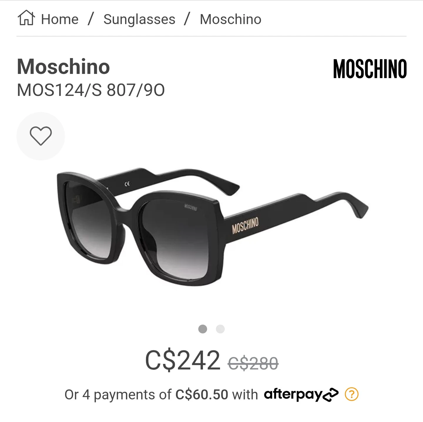 Moschino MOS124/S Sunglasses - photo 4