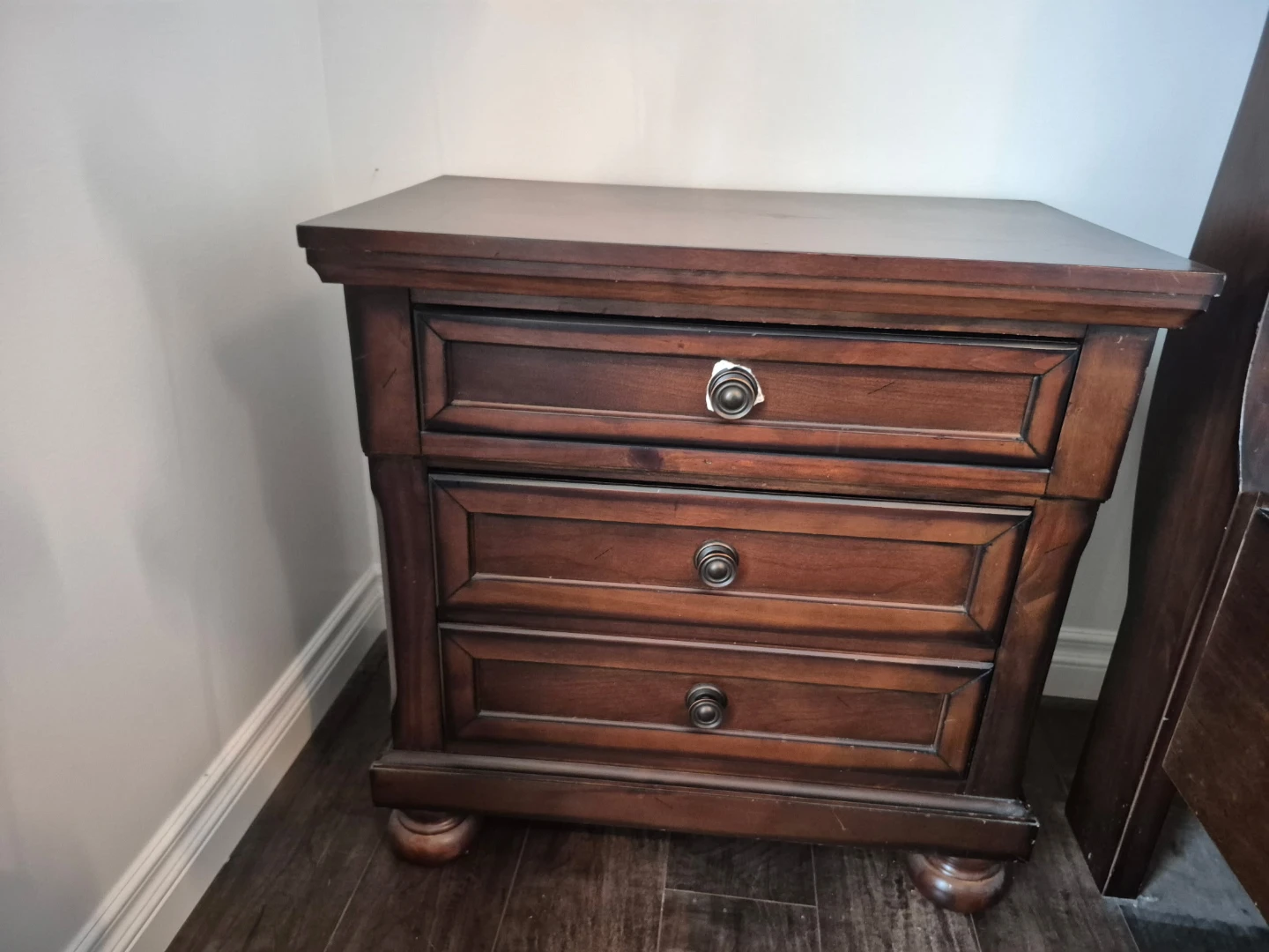 Dark Wood Bedroom