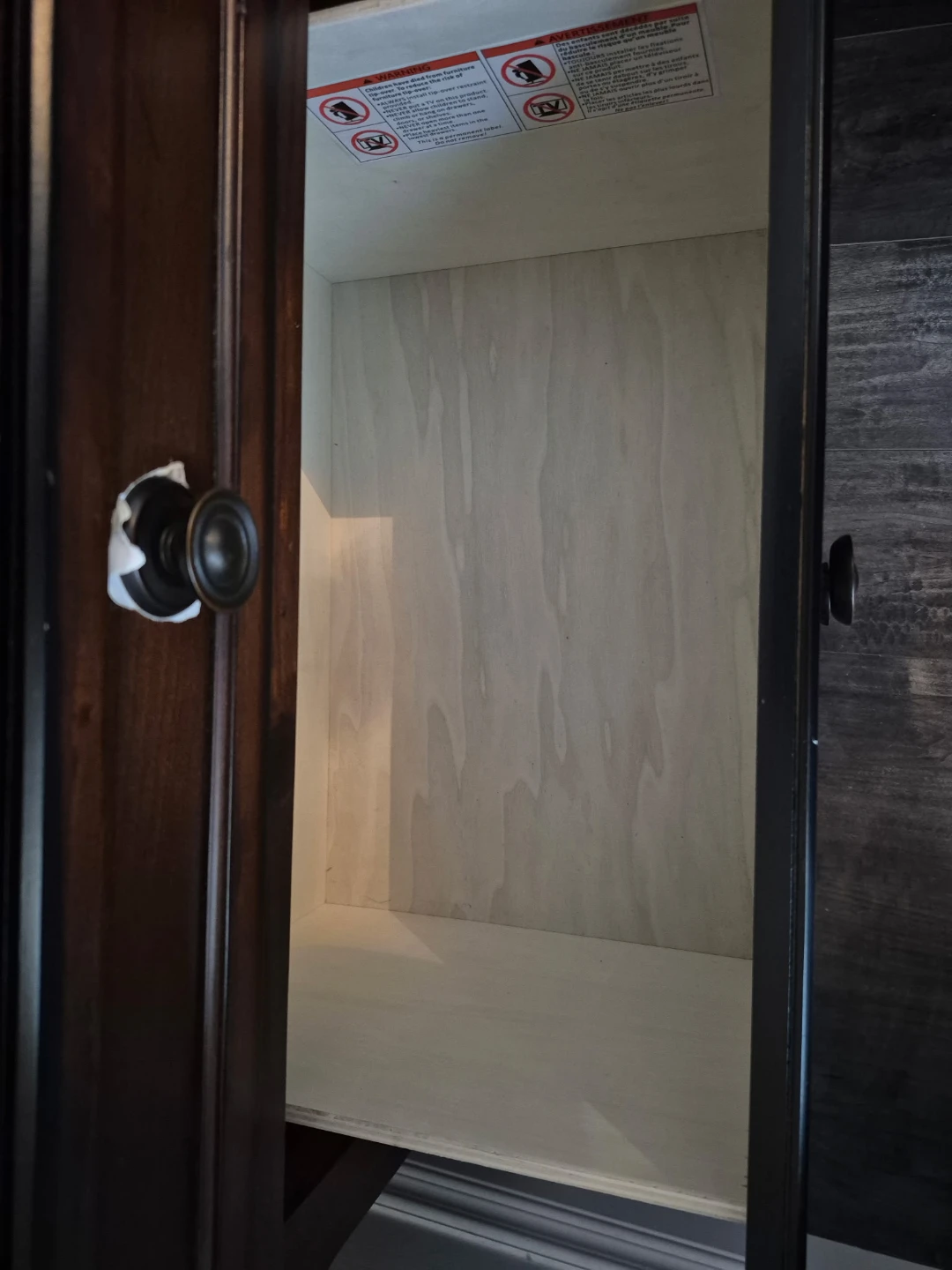 Dark Wood Bedroom - photo 3