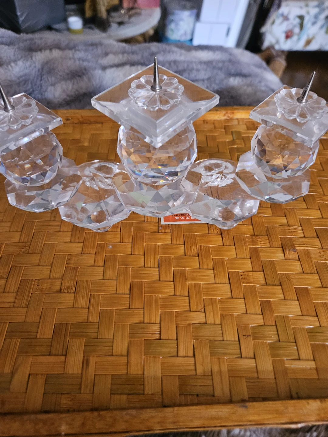 Crystal Tea Light Swarovski Candle Holder