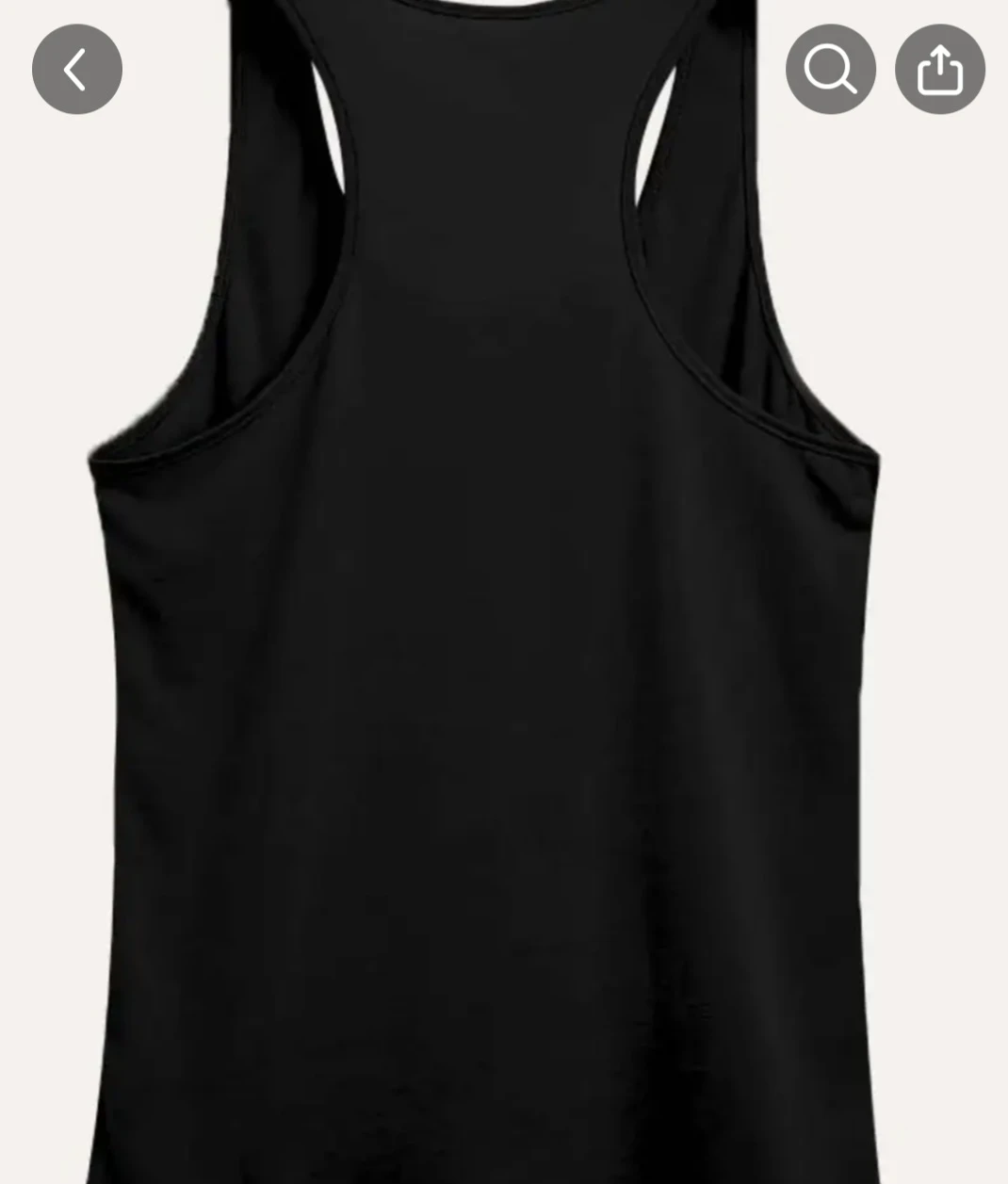 Black Tank Top with Giraffe Graphic - photo 2