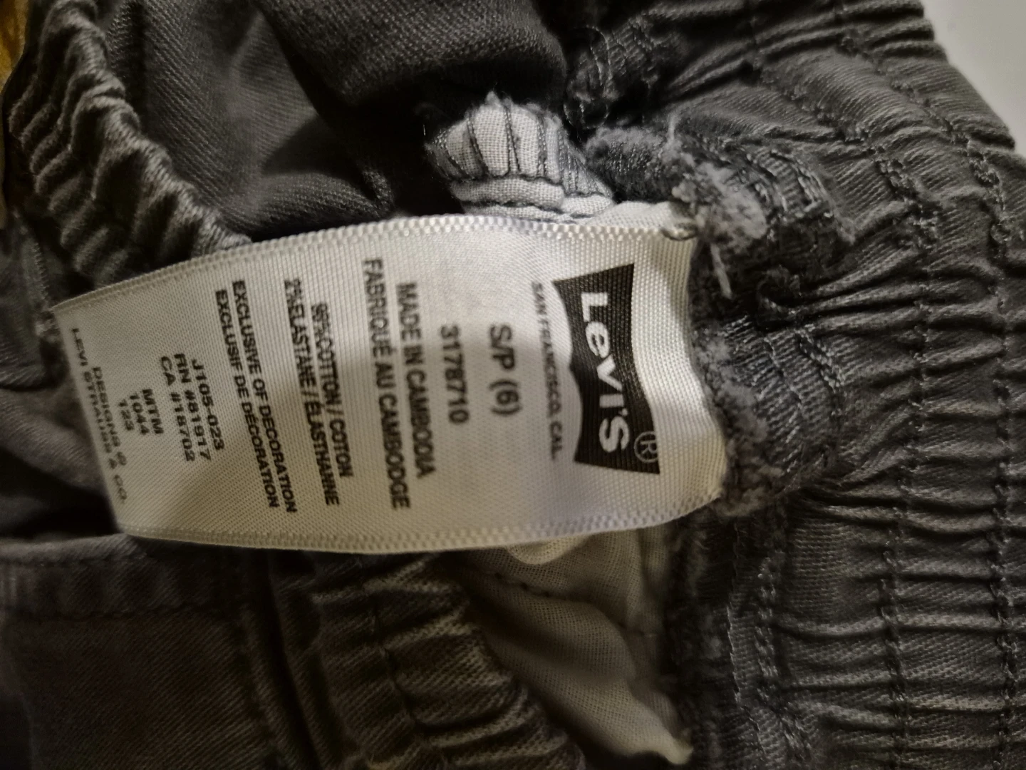 3 Pack Levi's Boys Cargo Shorts Size S - photo 5