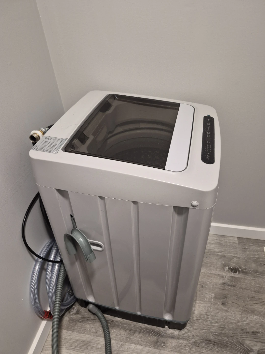Full-Automatic Washing Machine Washer and Spin - Gray - photo 2