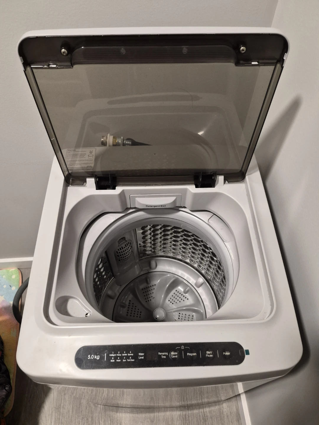 Full-Automatic Washing Machine Washer and Spin - Gray - photo 3