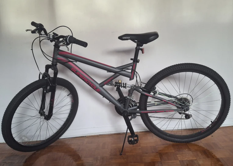 Supercycle 26" Dual Suspension MTB — Never Ridden + Extras