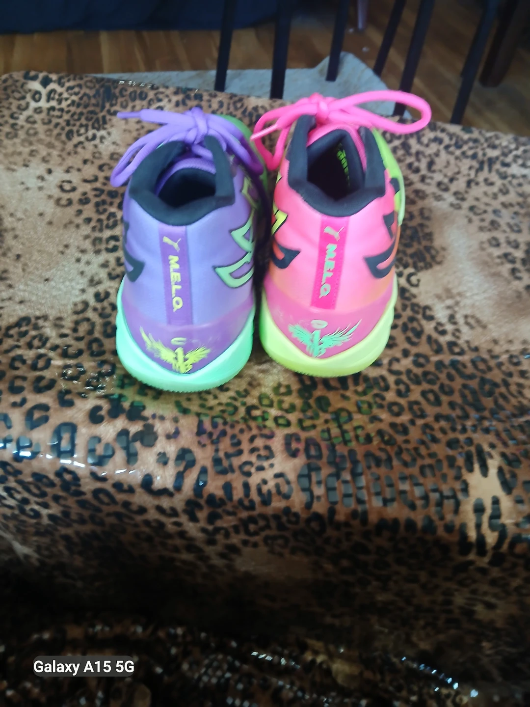 Puma MB.01 Low Melo Yellow Purple Basketball Shoes - photo 2