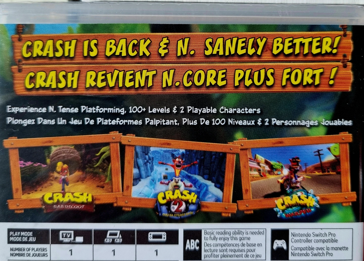 CRASH BANDICOOT  N-Sane Trilogy NEW - photo 3