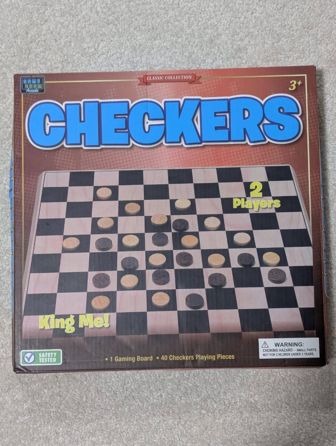 Classic Collection Checkers Game Set - photo 2