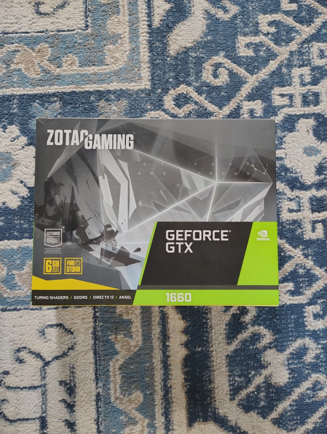ZOTAC GAMING GeForce GTX 1660 6GB GDDR5 Graphics Card