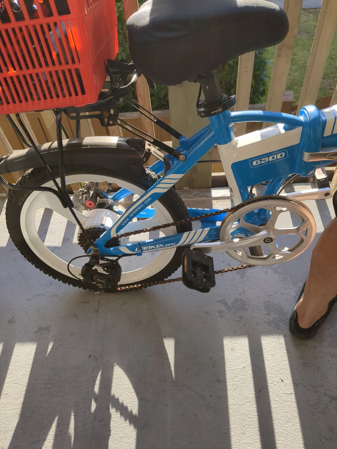LankeLeisi G300 Folding Electric Bicycle - photo 3