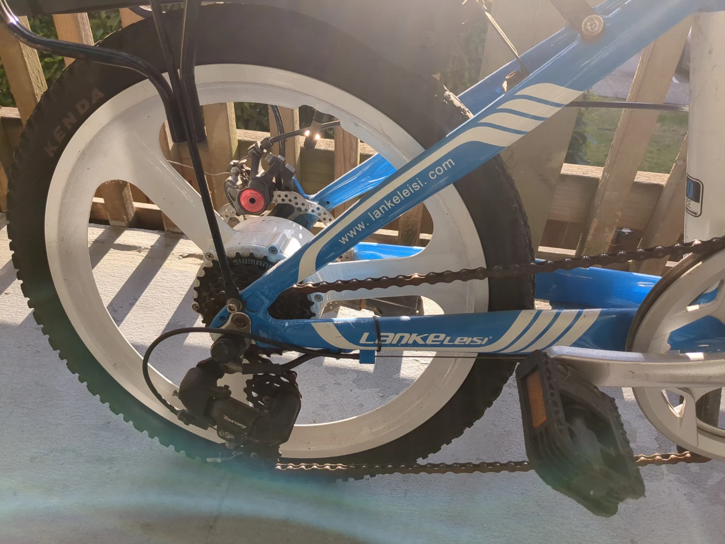LankeLeisi G300 Folding Electric Bicycle - photo 4