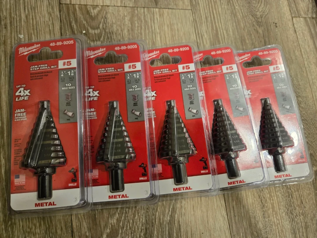 Milwaukee 48-89-9205 #5 Step Drill Bit 1"-1-3/8"