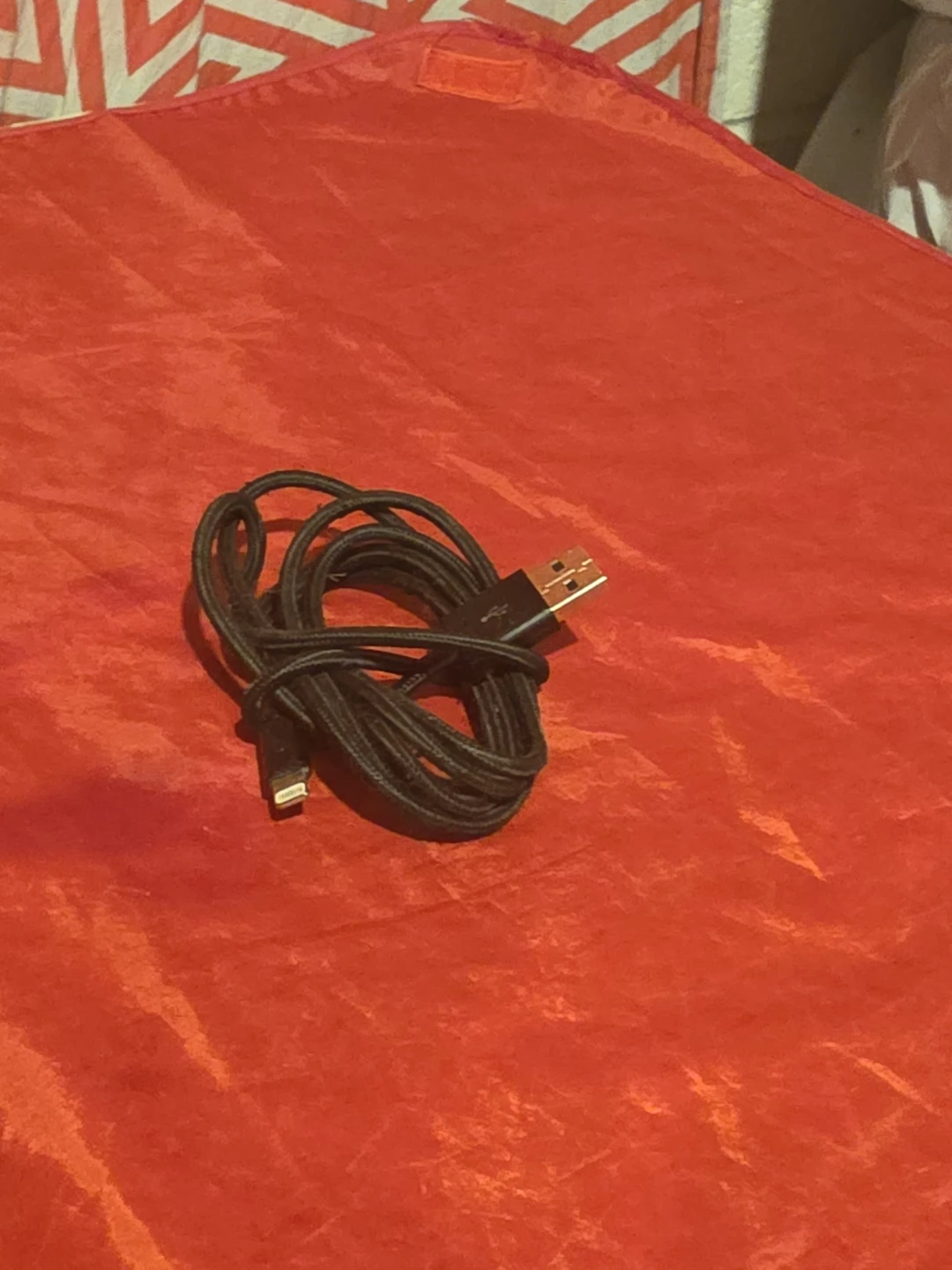 Black USB to Lightning Cable - photo 2