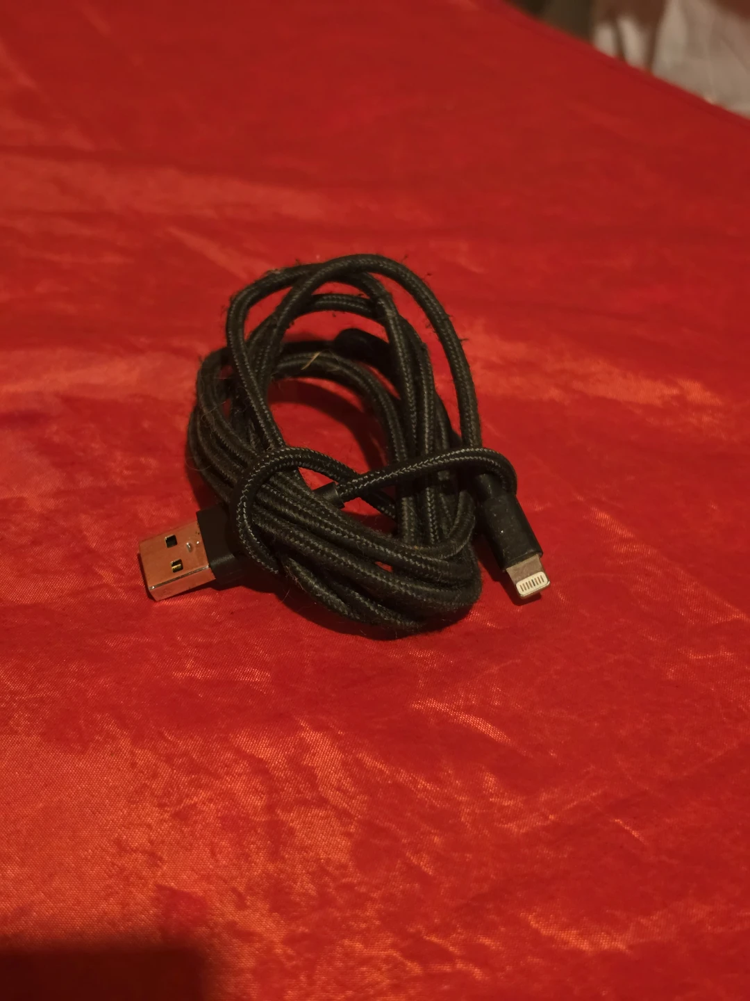 Black USB to Lightning Cable - photo 3