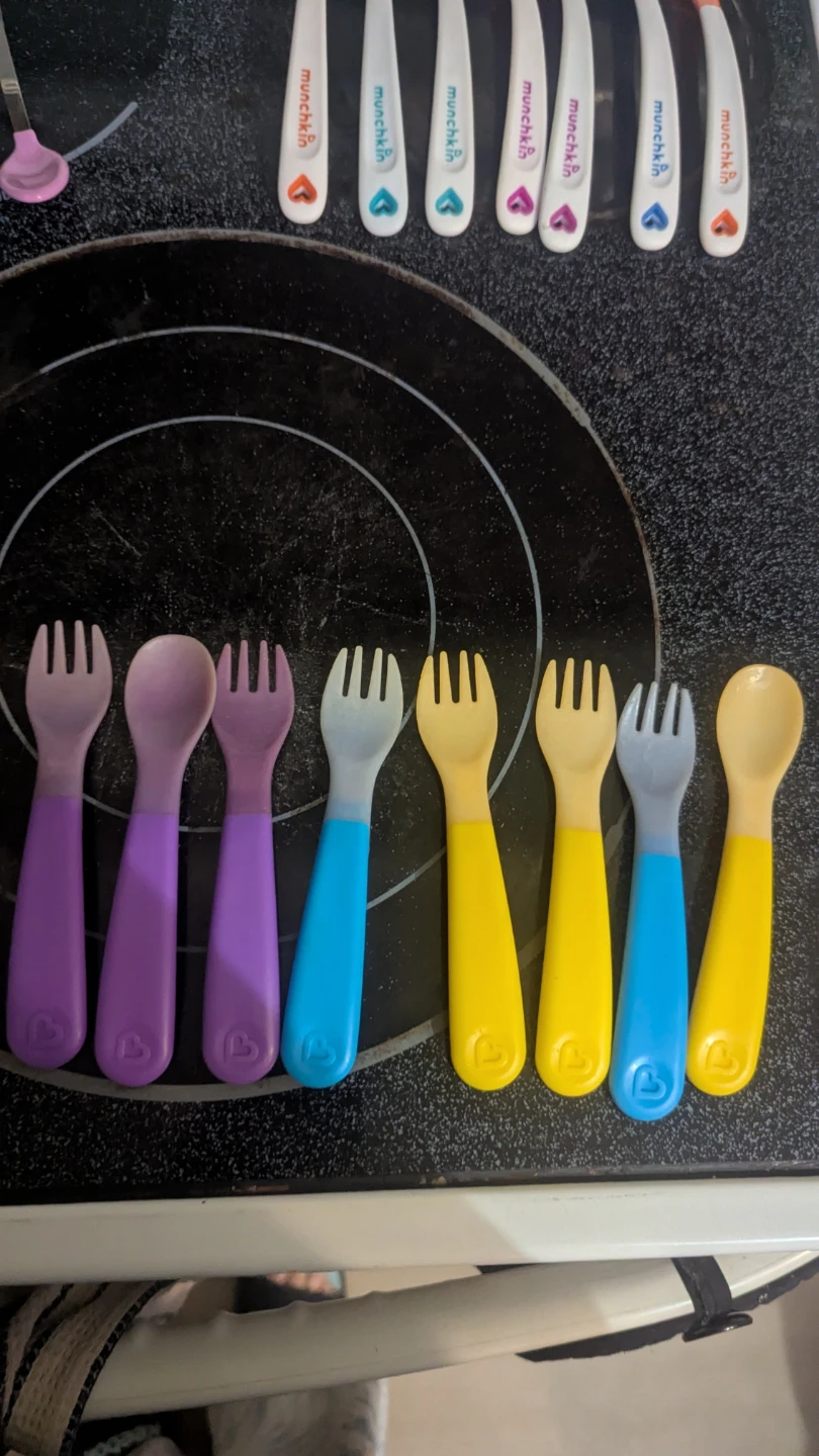 Munchkin Kids Utensil Set - Forks and Spoons