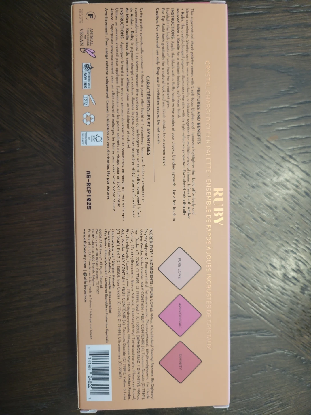 Athr Beauty Crystal Charged Cheek Palette - photo 2