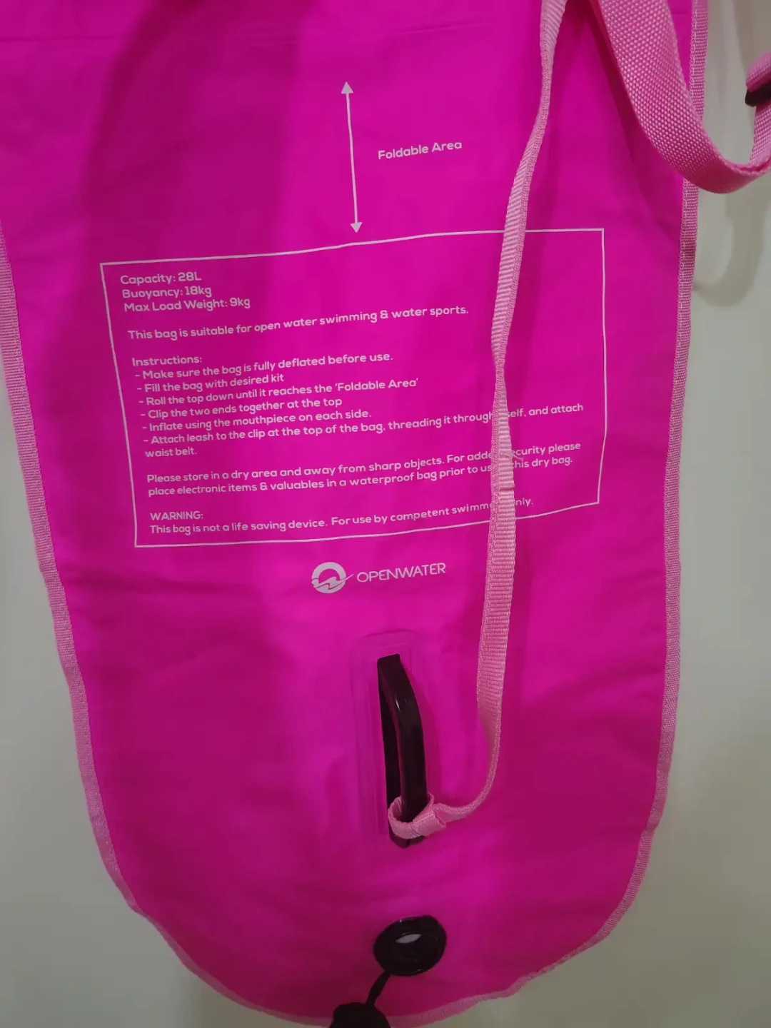 Swim Buddy Touring - Swimming Buoy (Float), Pink - photo 4