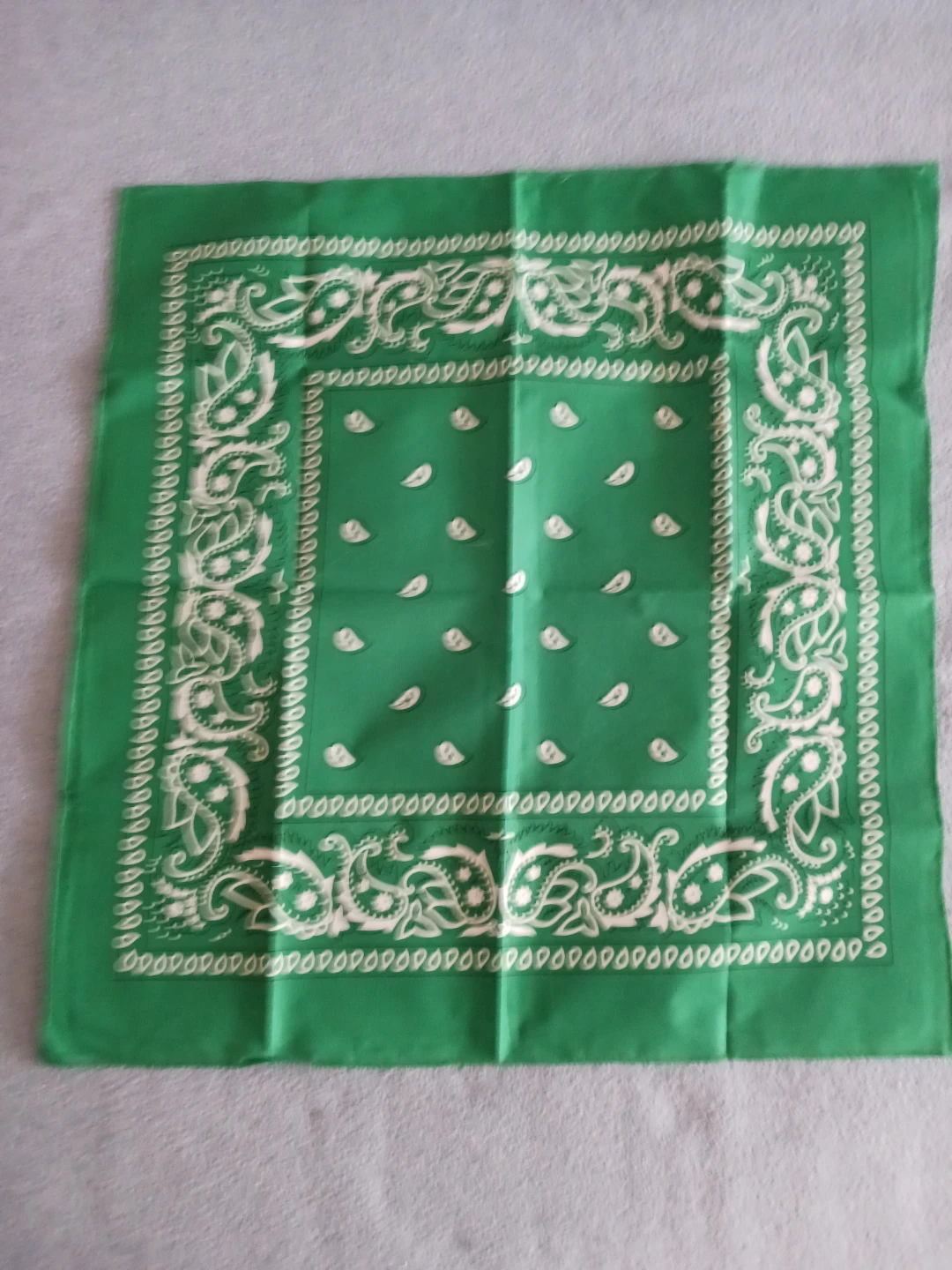 3 Bandanas - Green, Orange, Red - photo 2