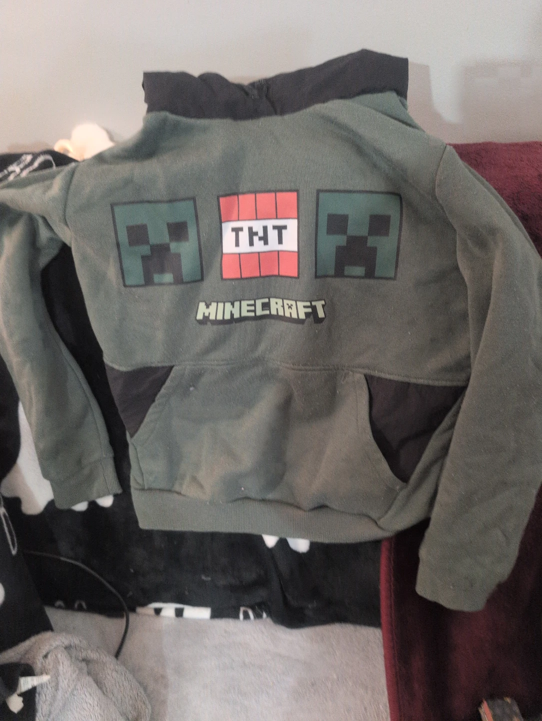 Minecraft Creeper TNT Hoodie