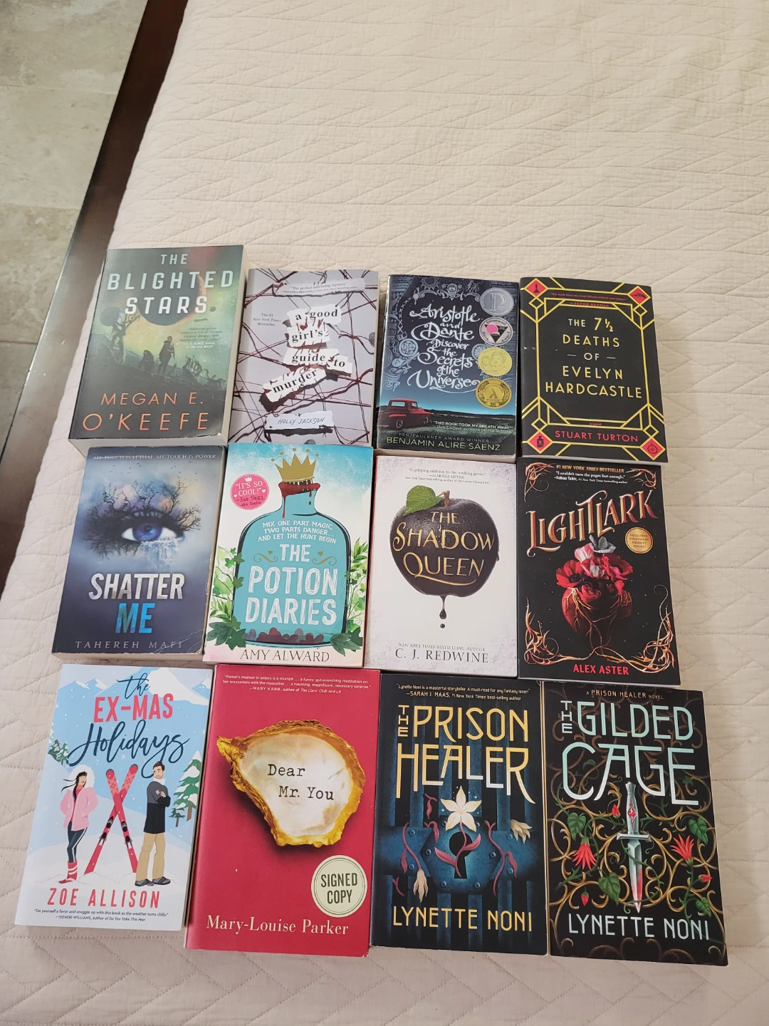 Collection of Young Adult Fantasy and Romance Novels