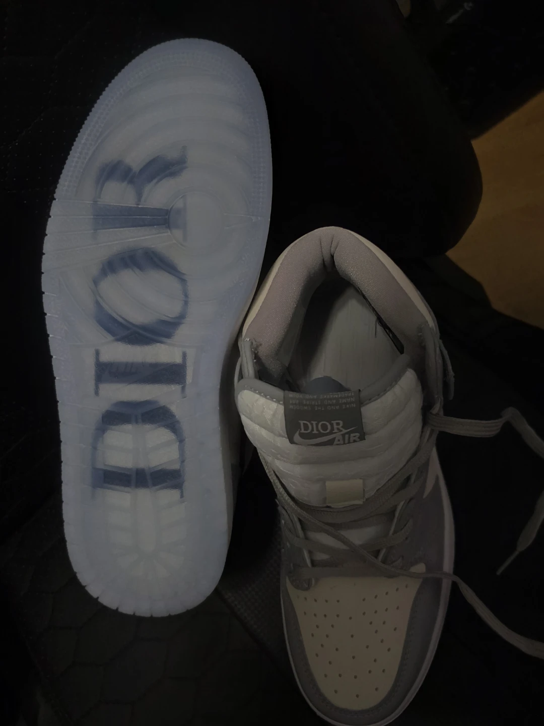Dior x Air Jordan 1 High OG Sneakers - photo 5