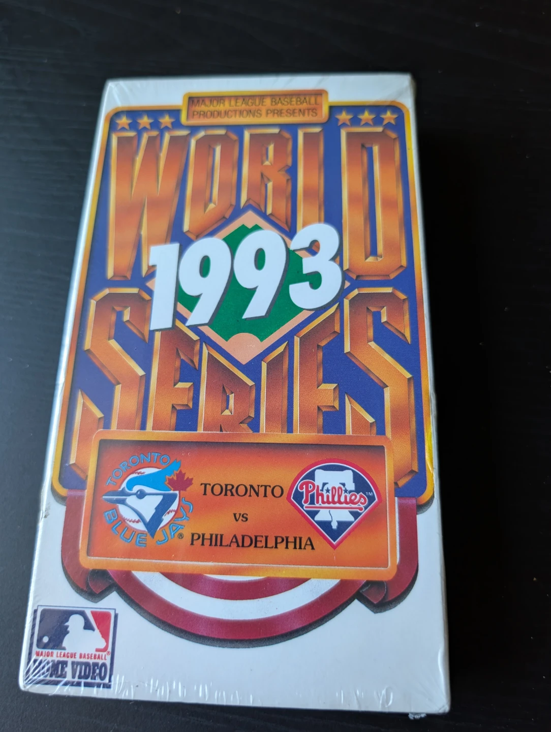 The 1993 World Series VHS - Blue Jays vs Phillies
