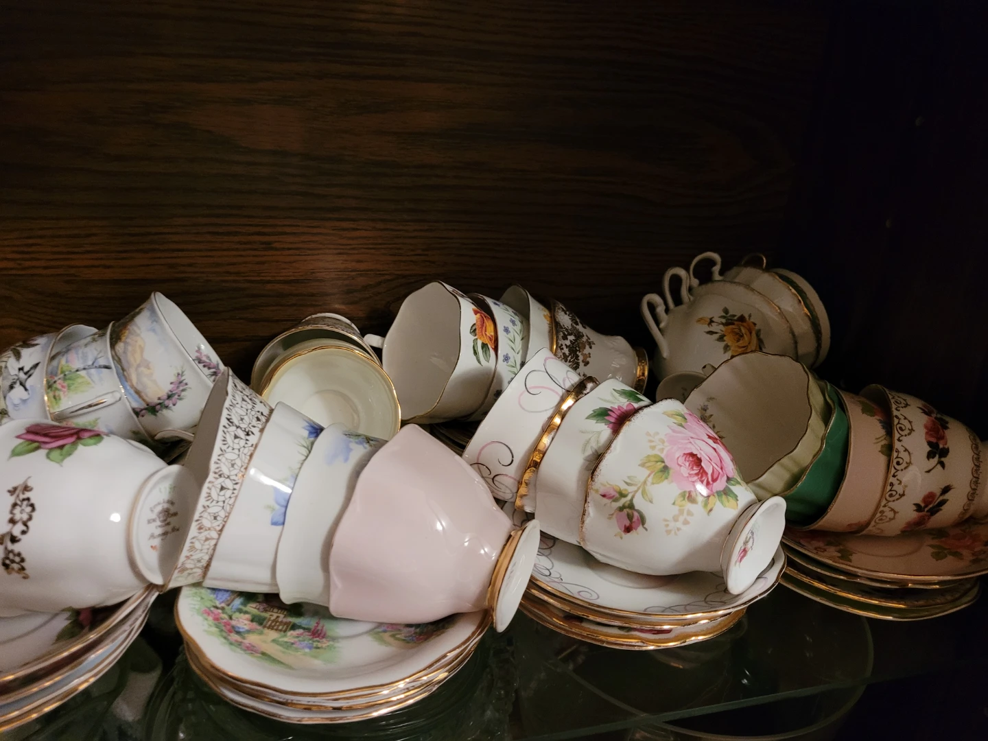 Assorted Vintage Teacups and Saucers - photo 3