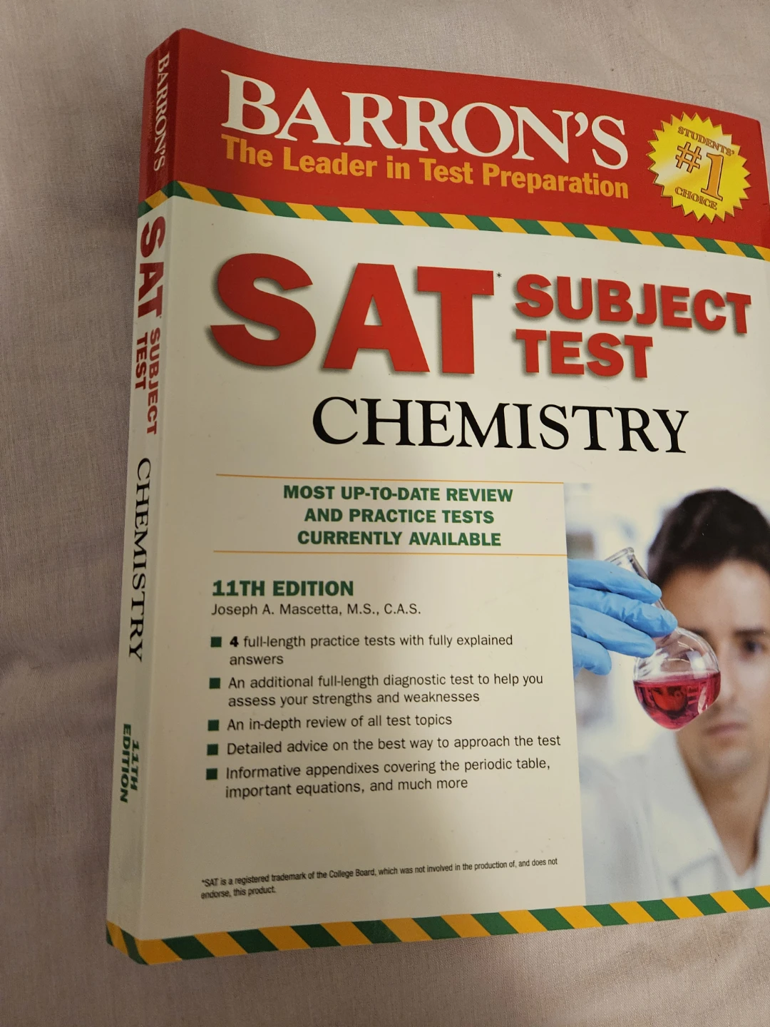 Barron's SAT Subject Test Biology E/M 4th Edition