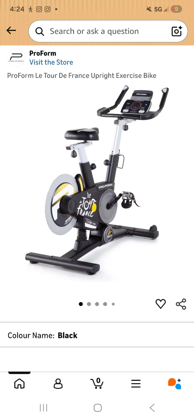 ProForm Le Tour De France Upright Exercise Bike - photo 4