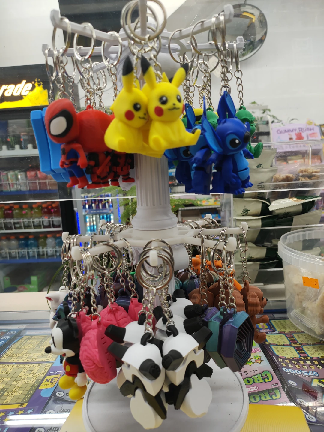 Assorted Character Keychains