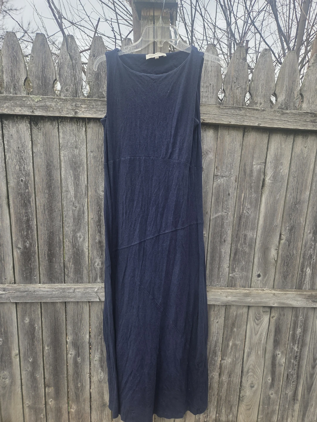 Jones New York Sport Navy Sleeveless Maxi Dress Size S