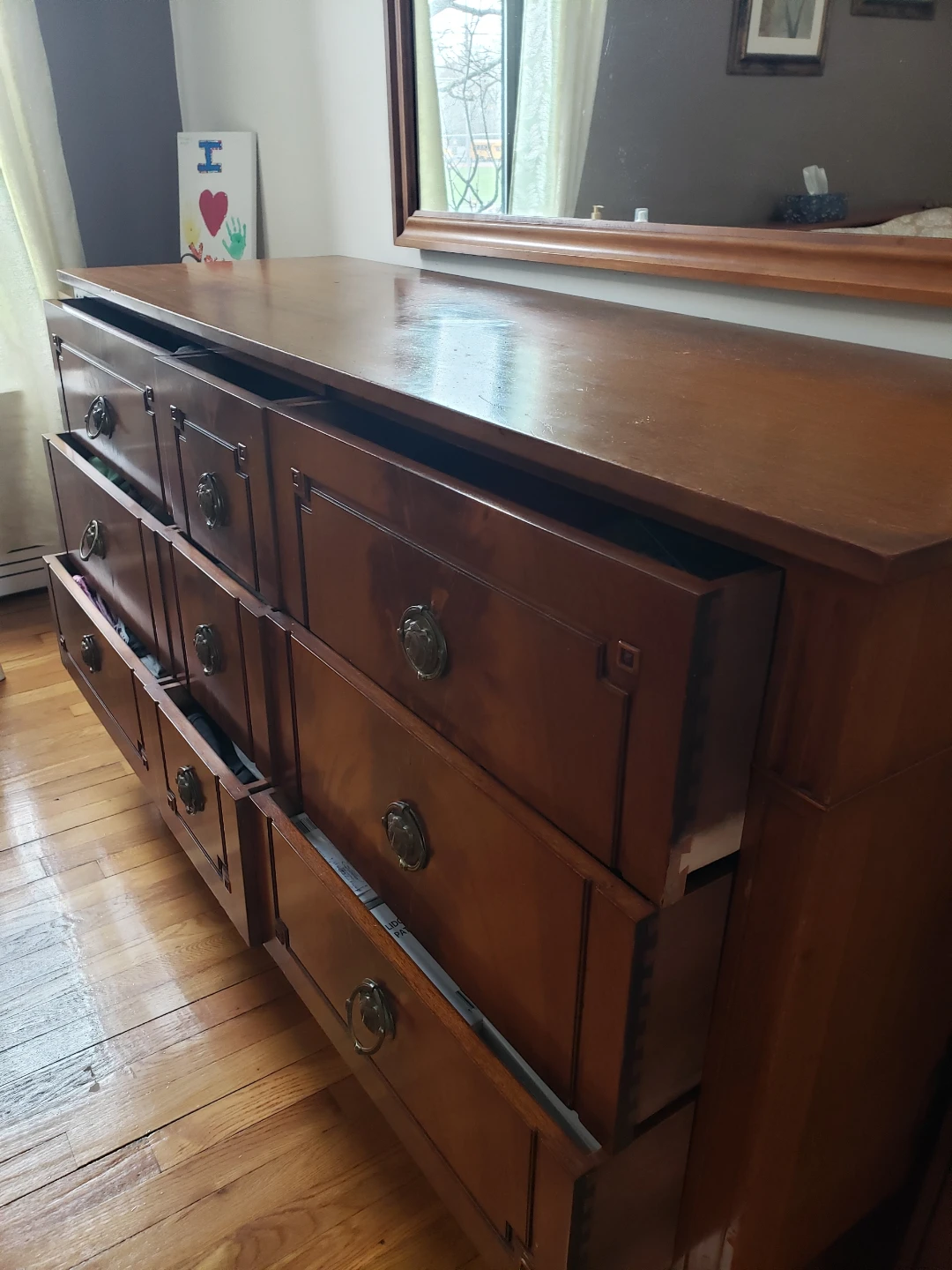 Wood Queen Bedroom set - photo 2