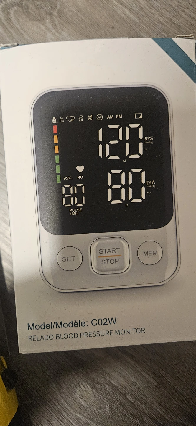 Relado C02W Blood Pressure Monitor