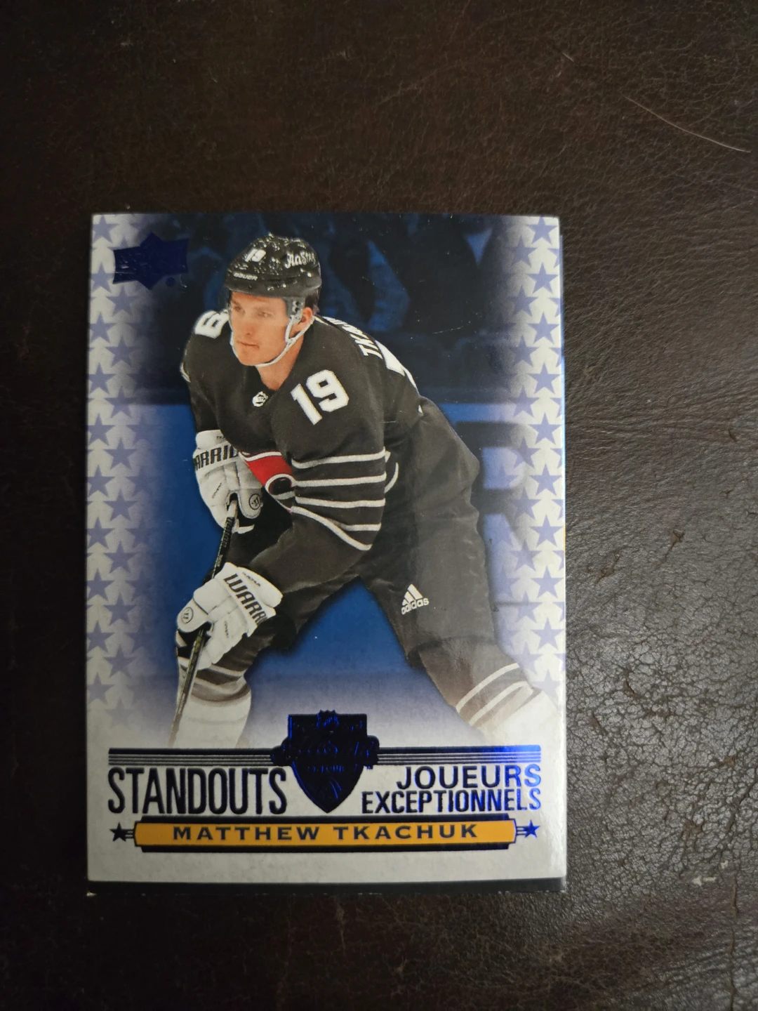 Matthew Tkachuk "Standouts" Hockey Card