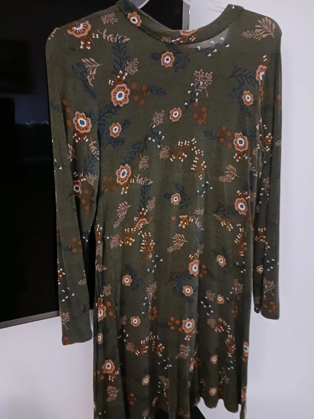 Long Sleeve Floral Dress