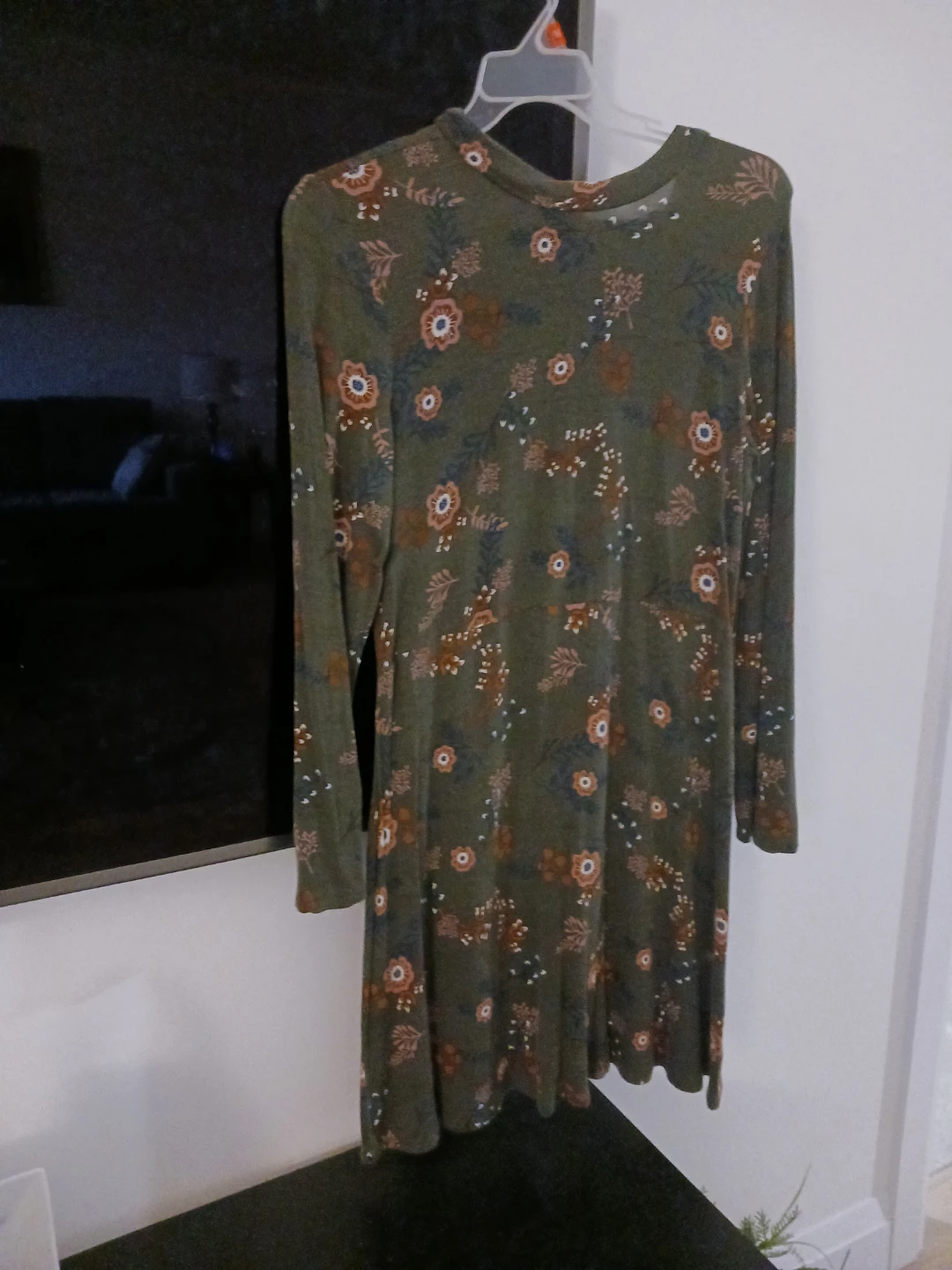 Long Sleeve Floral Dress - photo 2