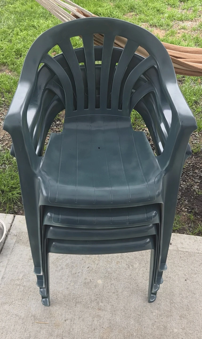 Stackable Plastic Patio Chairs