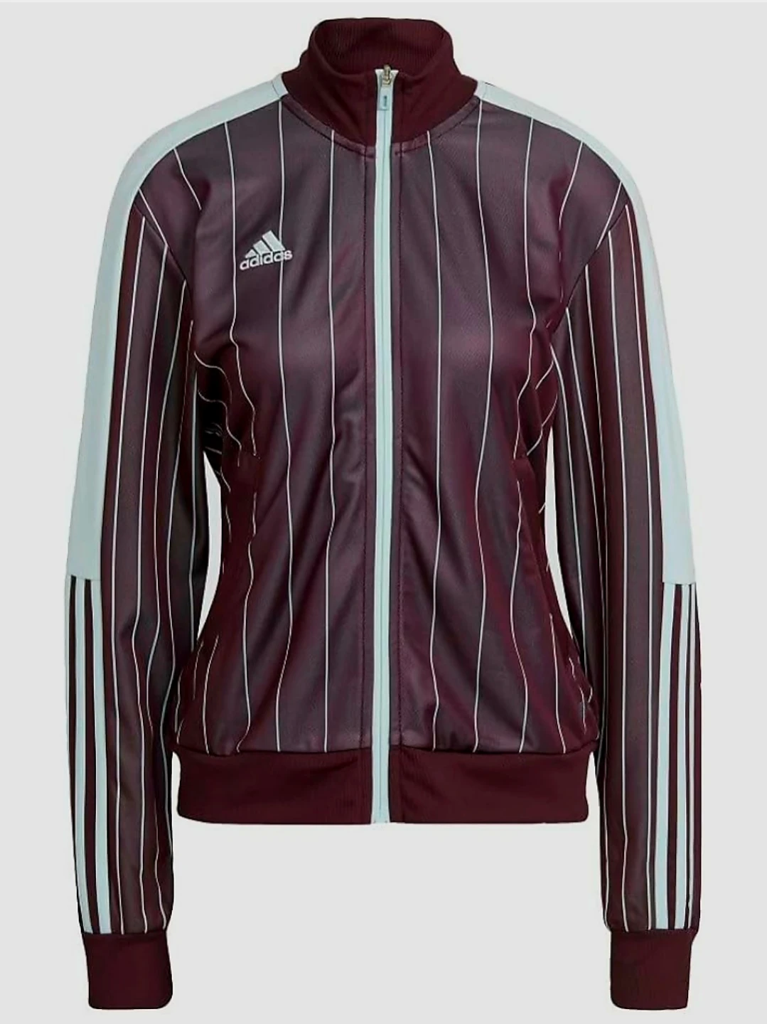 ADIDAS Track Maroon Jacket & Pants Set - Plus Size 2Xl - photo 2