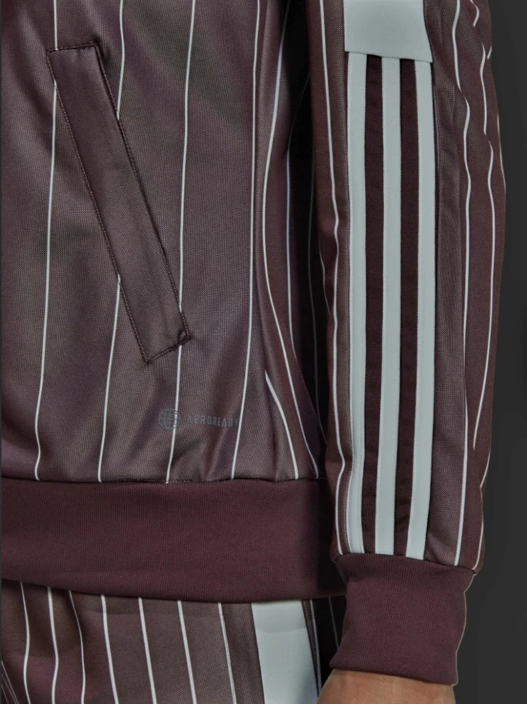 ADIDAS Track Maroon Jacket & Pants Set - Plus Size 2Xl - photo 5