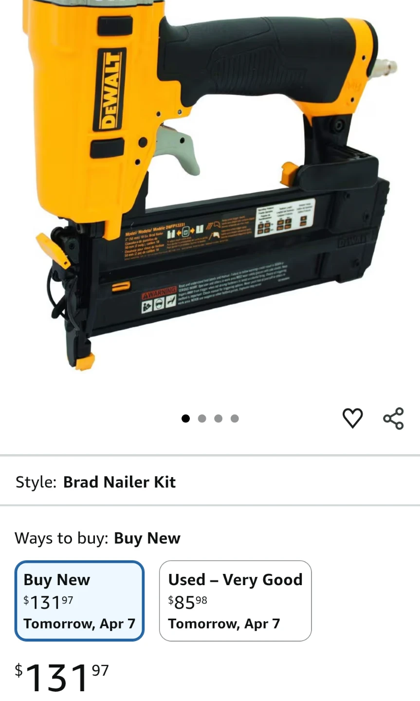 DEWALT 18 Gauge Brad Nailer - photo 3