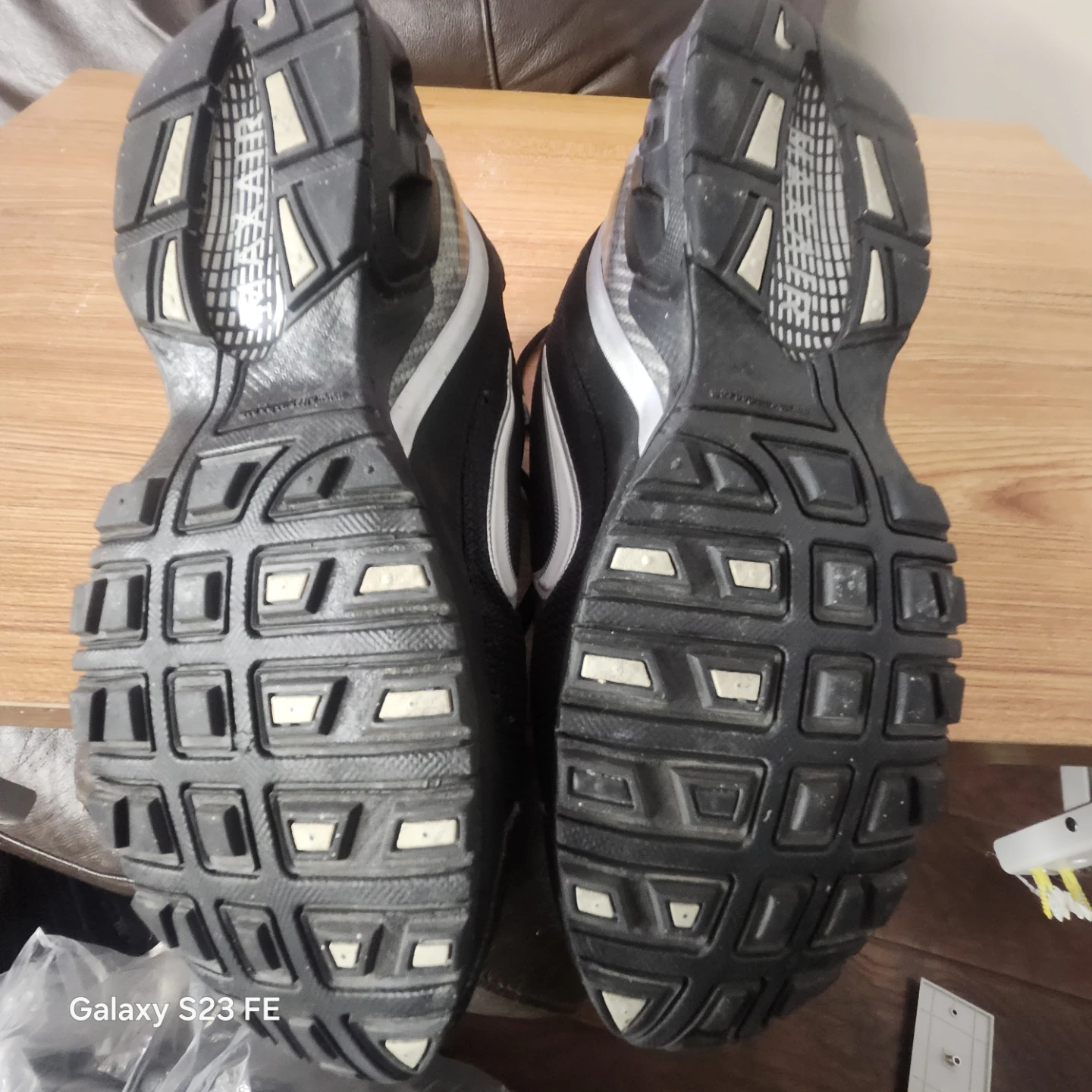 Nike Air Men's  Black/Silver Torch 3 shoes - photo 4