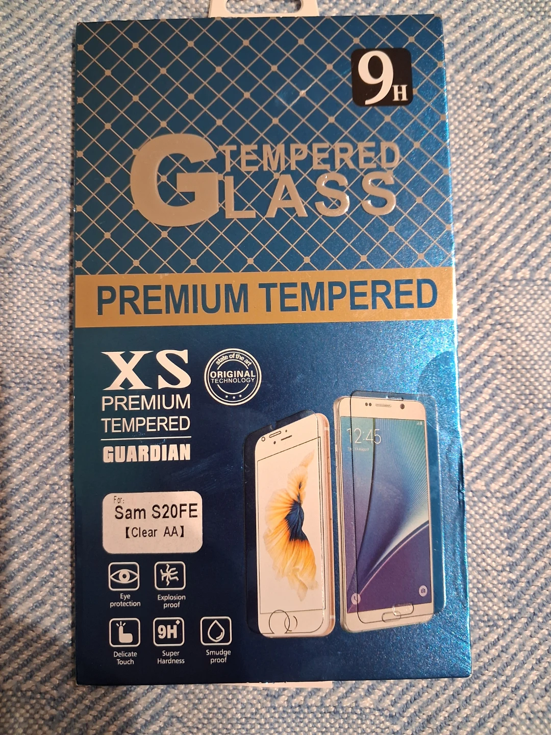 XS Premium Tempered Glass Screen Protector for Samsung S20FE
