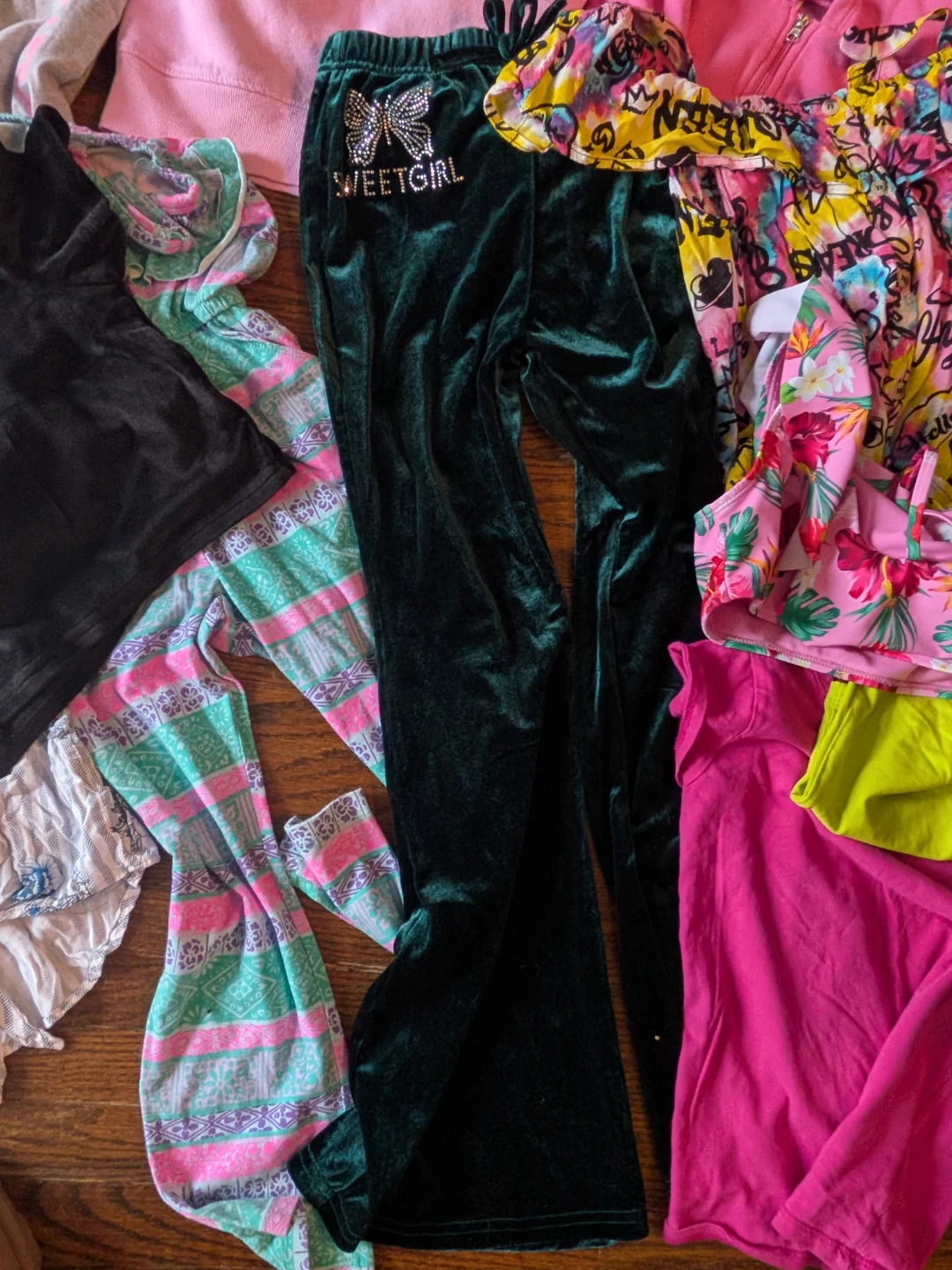 Girls' Clothing Bundle -  8-12 yrs Tops, Pants & Jumpsuit - photo 2