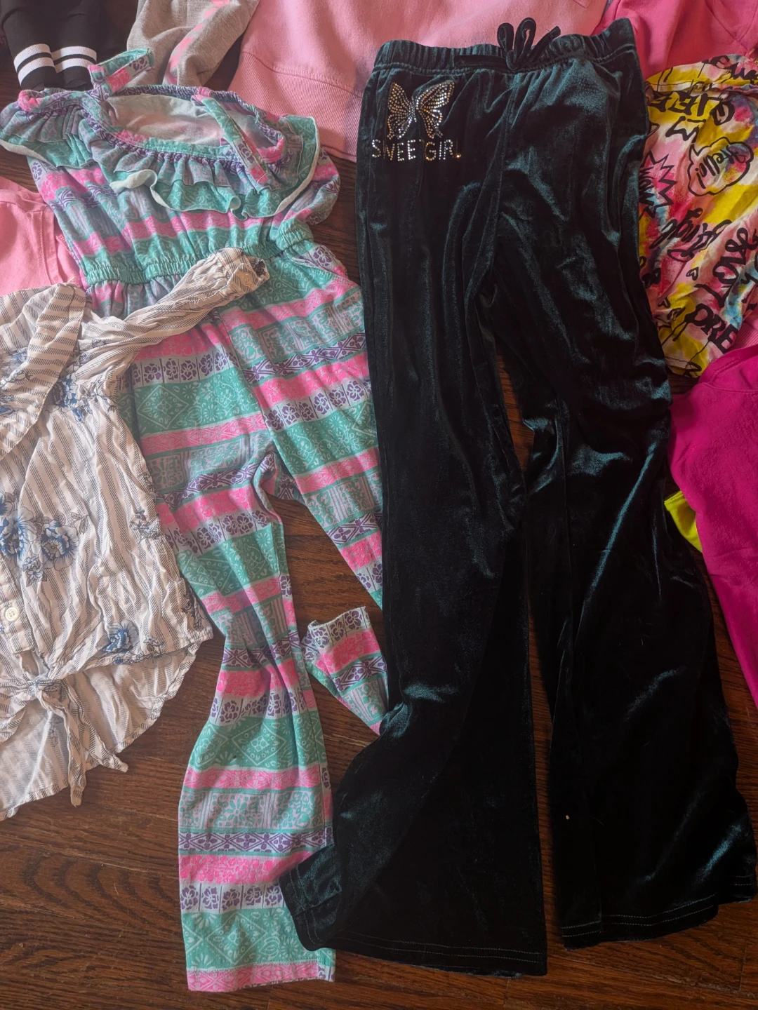 Girls' Clothing Bundle -  8-12 yrs Tops, Pants & Jumpsuit - photo 5