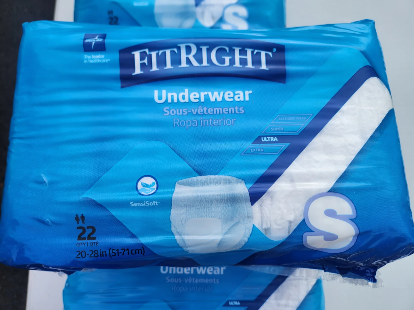 FitRight Underwear Size S - 22 Count