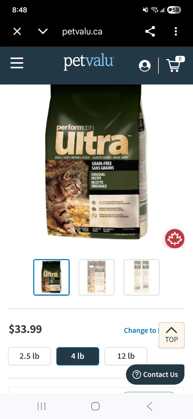 Open Bag Not Much Used Performatrin Ultra Grain-Free - photo 4