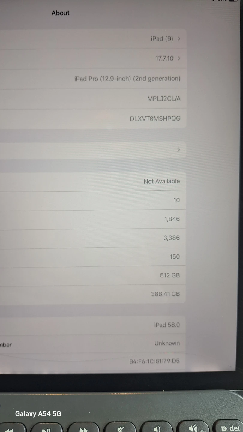 Apple iPad Pro 12.9-inch (2nd Gen) 512GB - photo 3
