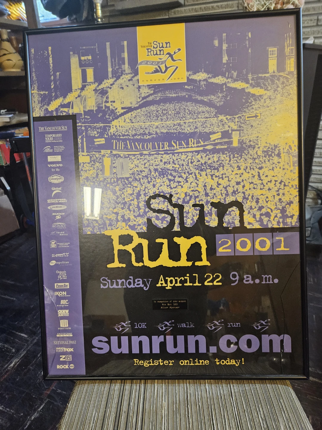 The Vancouver Sun Run 2001 Poster - photo 3