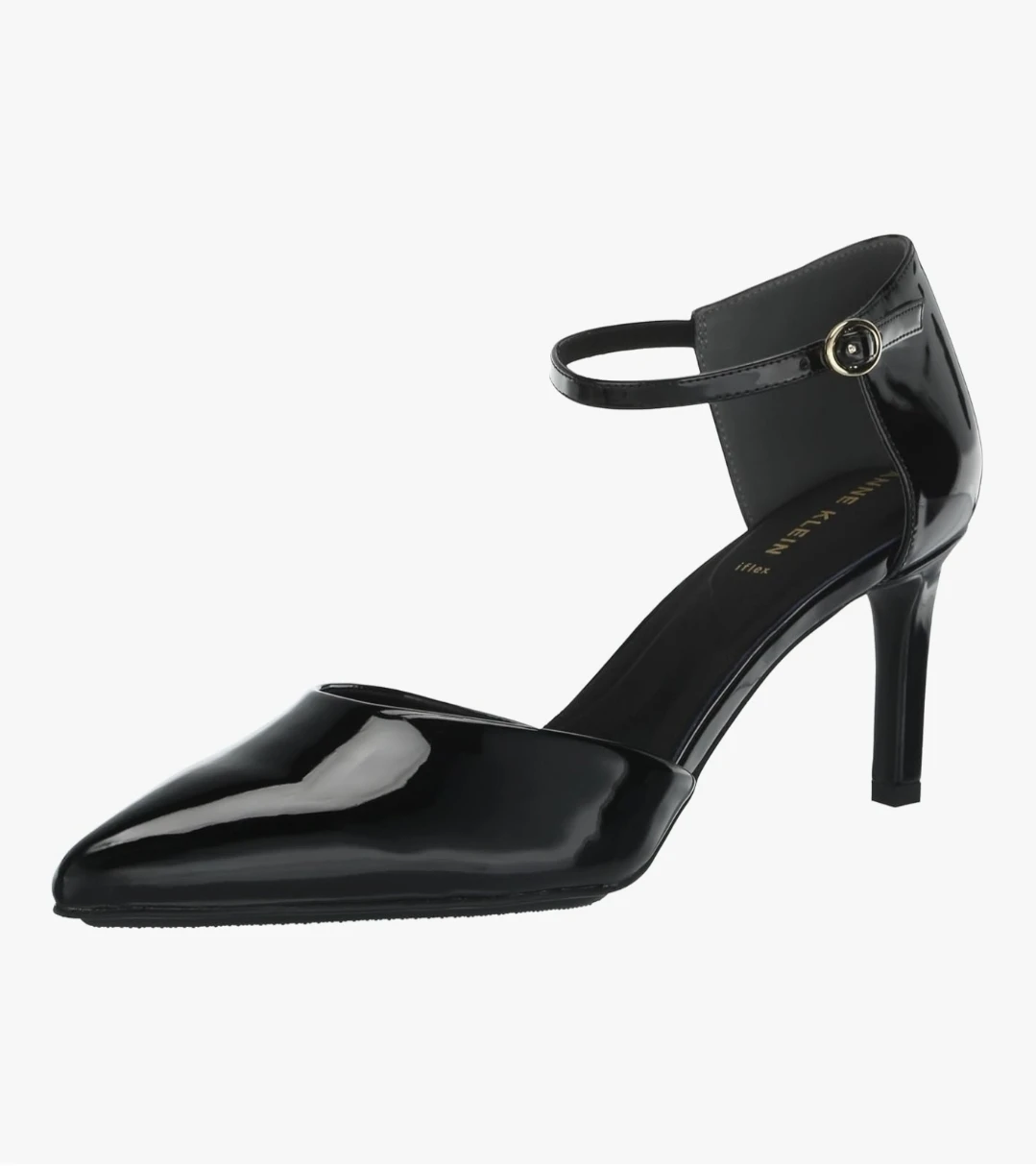 Anne Klein Rook Kitten Heel Pump Womens Size 11, Black Patent