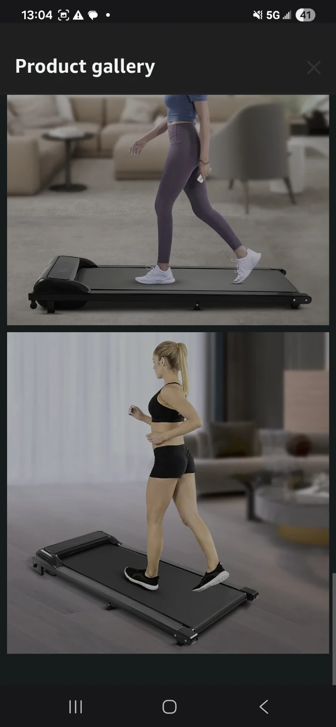 Compact Walking Pad 2 in 1 Incline with Fiive Levels